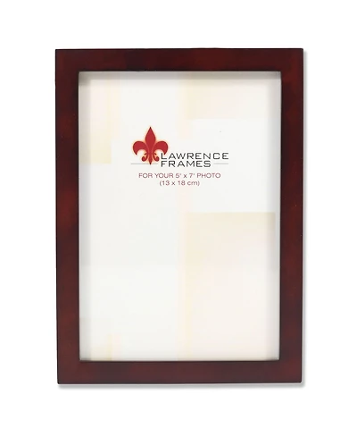 Lawrence Frames 755957 Espresso Wood Picture Frame - 5" x 7"