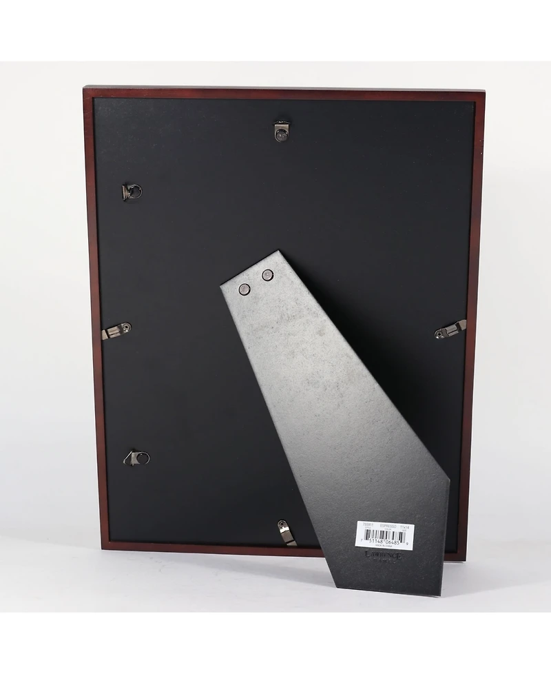 Lawrence Frames 755911 Espresso Wood Picture Frame - 11" x 14"