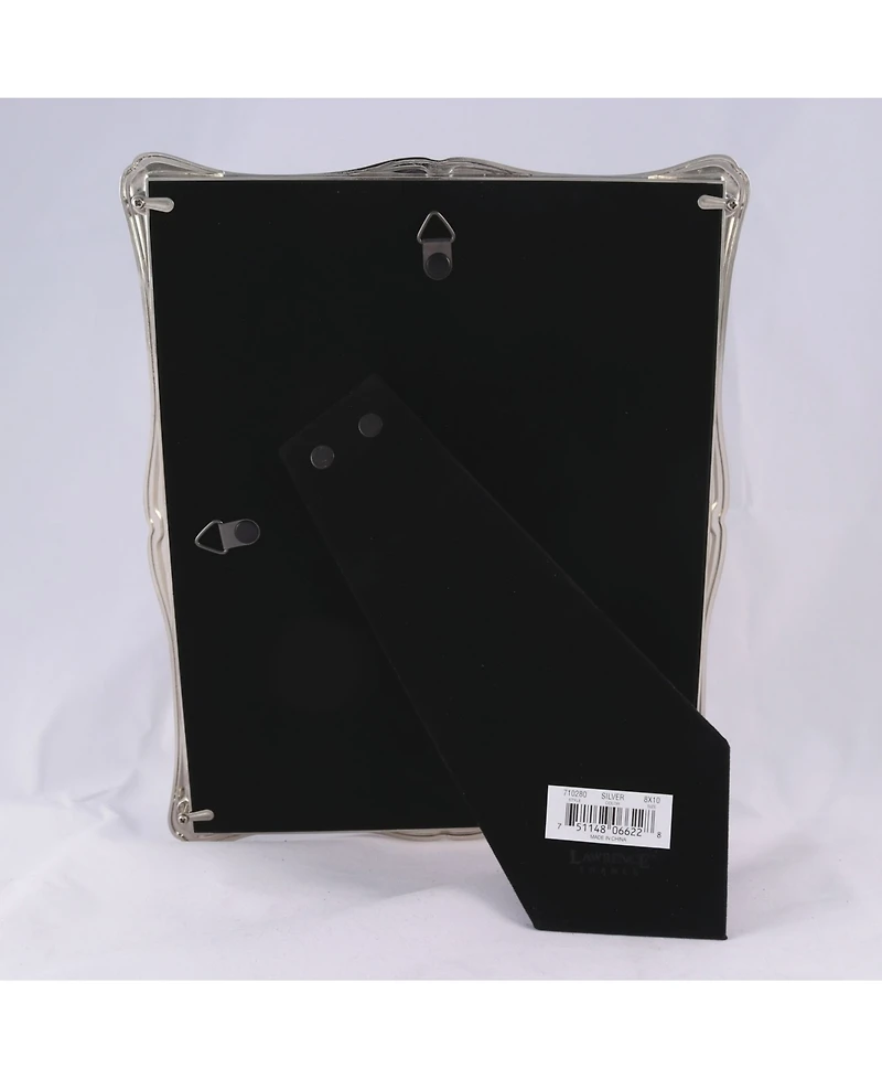 Lawrence Frames 710280 Silver Metal Romance 8x10 Matted For Picture Frame - 5" x 7"