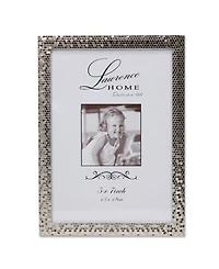 Lawrence Frames Silver Shimmer Metal Picture Frame - 5" x 7"