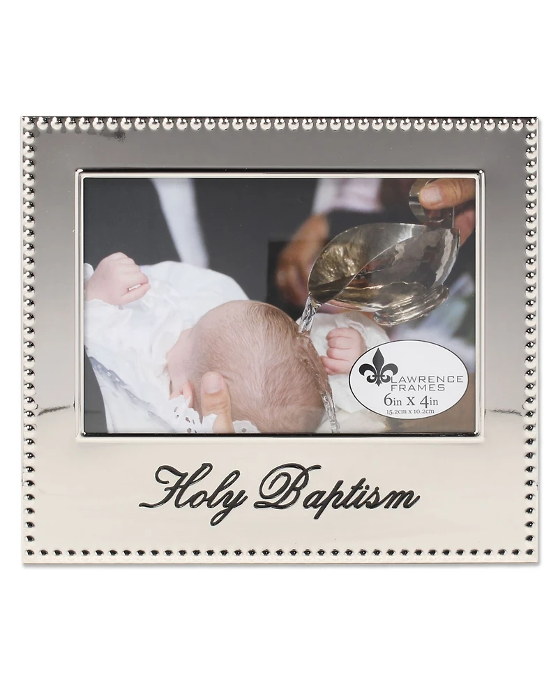 Lawrence Frames Holy Baptism Picture Frame - 4" x 6"