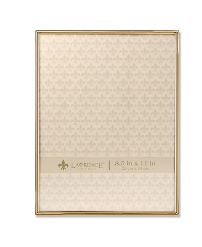 Lawrence Frames Simply Gold Metal Picture Frame - 8.5" x 11"
