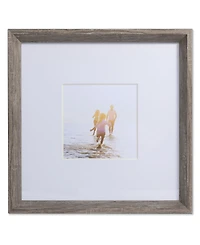 Lawrence Frames Wide Border Matted Frame - Gallery Gray 10x10 - 5" x 5"