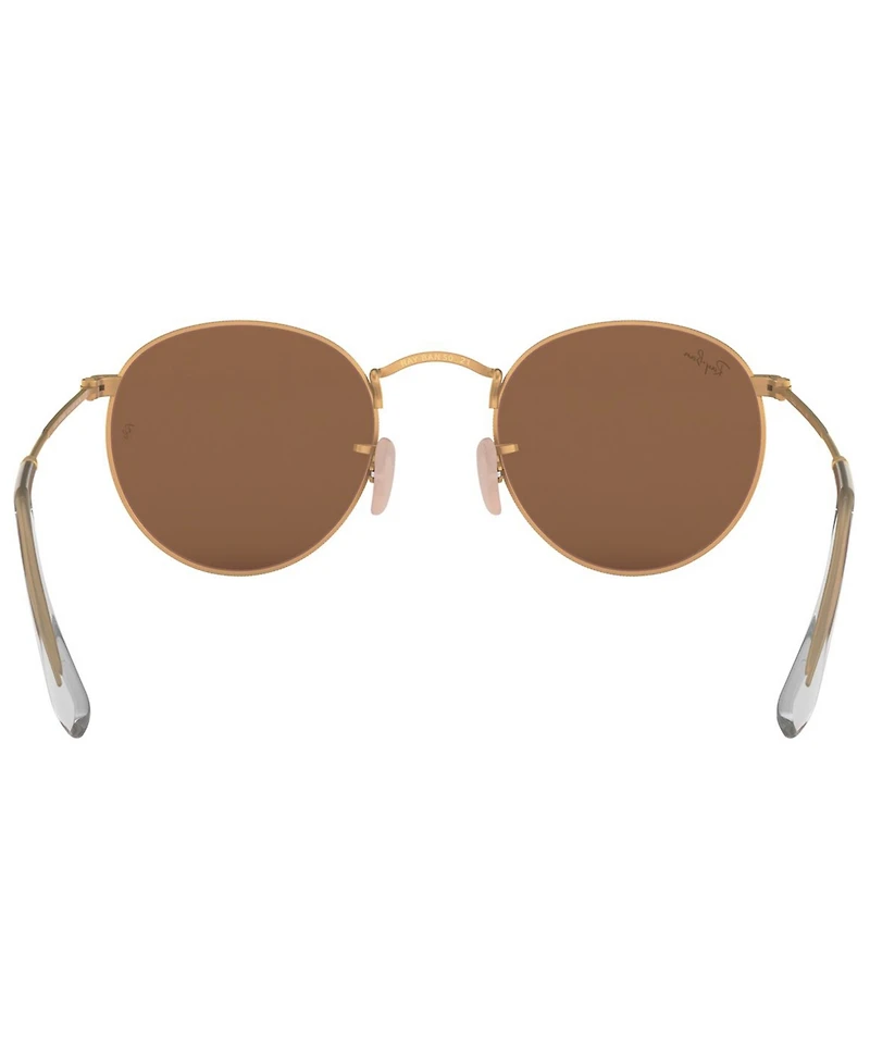 Ray-Ban Sunglasses, RB3447 Round Flash Lenses