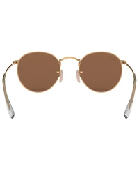Ray-Ban Sunglasses, RB3447 Round Flash Lenses