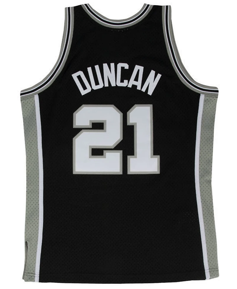 Mitchell & Ness Big Boys Tim Duncan San Antonio Spurs Hardwood Classic Swingman Jersey