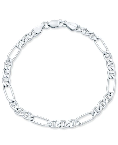 Giani Bernini Figaro Chain Bracelet in 18k Gold-Plated Sterling Silver, Created for Macy's
