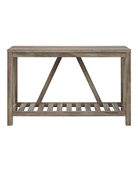 52" Modern Farmhouse Entryway Table