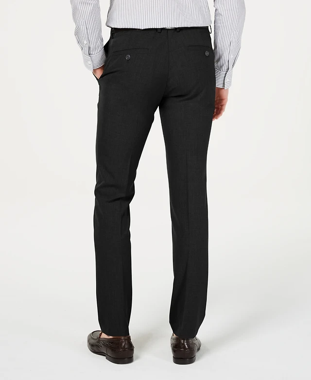 slim fit dress slacks Kenneth Cole Reaction Men's Skinny Fit Stretch Dress Pant main image 1