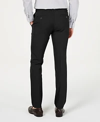 Kenneth Cole Reaction Men's Gabardine Skinny/Extra-Slim Fit Performance Stretch Flat-Front Dress Pants