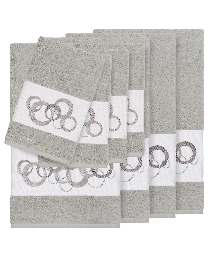 Linum Home Turkish Cotton Annabelle -Pc. Embellished Towel Set