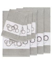 Linum Home Turkish Cotton Annabelle -Pc. Embellished Towel Set