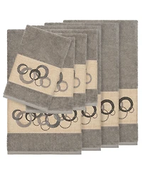 Linum Home Turkish Cotton Annabelle -Pc. Embellished Towel Set
