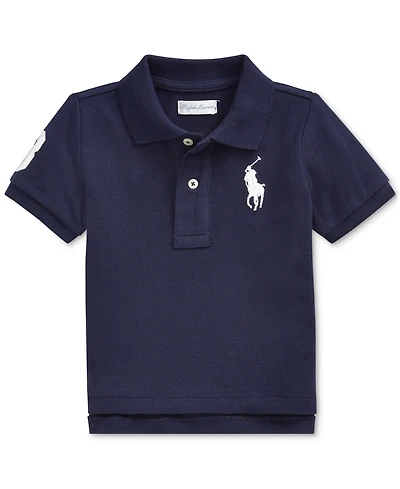Polo Ralph Lauren Baby Boys Cotton Mesh Pony Logo Shirt