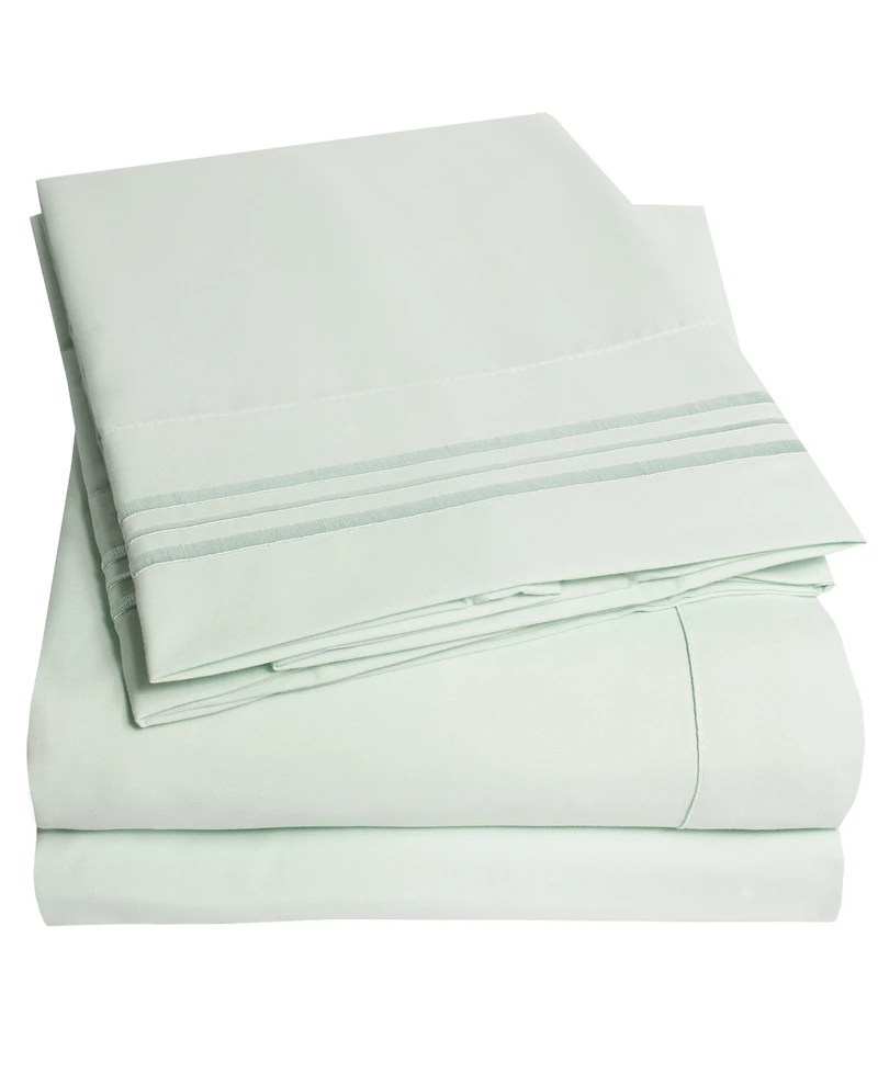 Sweet Home Collection Microfiber 4-Pc. Sheet Set