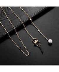 Noir Cubic Zirconia Scorpion Necklace