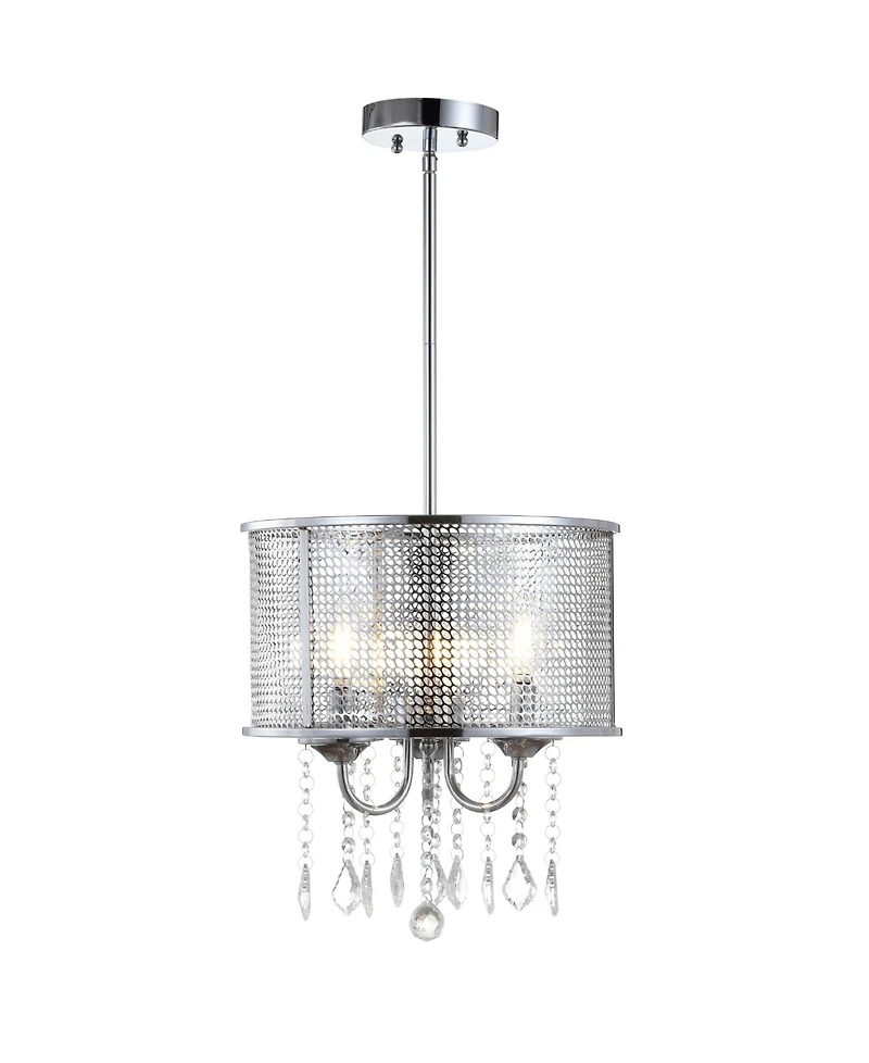 Jonathan Y Avah 13" Adjustable Led Drop Pendant