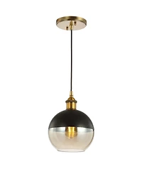 Jonathan Y Nixon 7.5" Adjustable Drop Globe Led Pendant