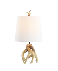 Jonathan Y Vermont 19" Antler Led Table Lamp