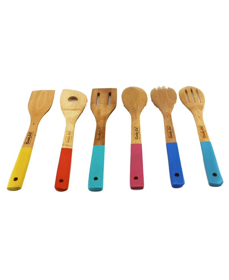 BergHOFF Cooknco 7-Pc. Bamboo Banana Utensil Set