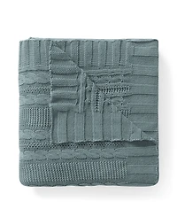 Vcny Home Dublin Cable Knit Throw, 50" x 70"