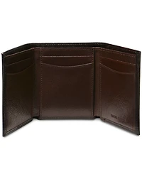 Perry Ellis Portfolio Men's Leather Michigan Slim Ombre Trifold Wallet