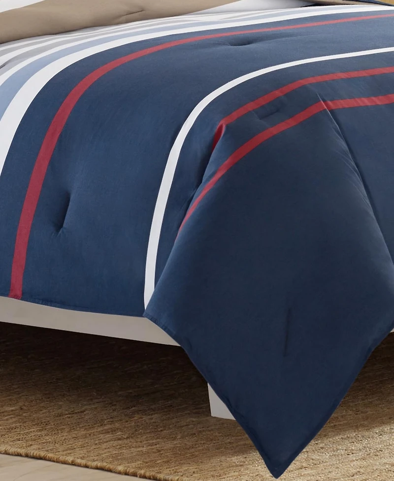 Nautica Bradford Reversible 2-Piece Duvet Cover Set, Twin