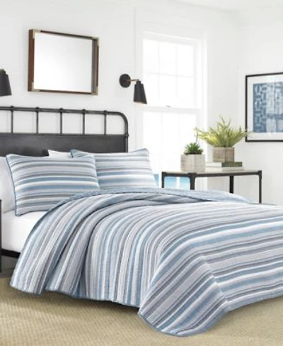 Nautica Jettison Cotton Reversible Quilt Sets