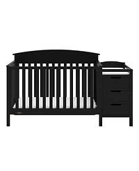 Graco Benton 4-in-1 Convertible Crib and Changer (Pebble Gray)