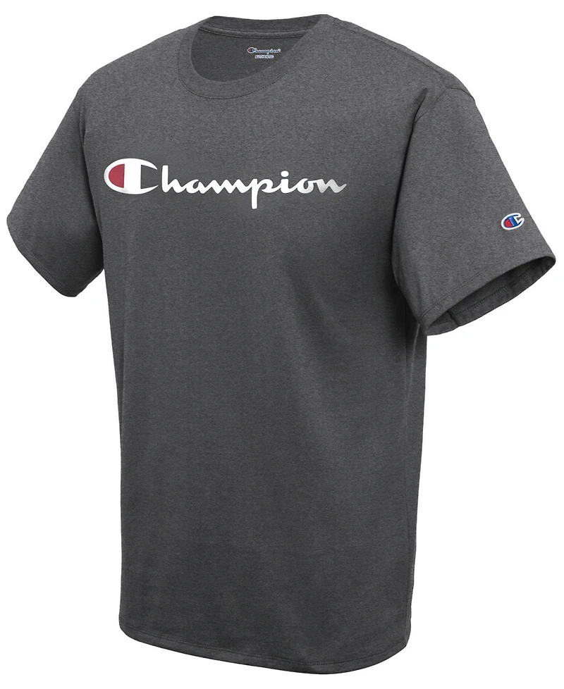 Champion Men's Script Logo T-Shirt