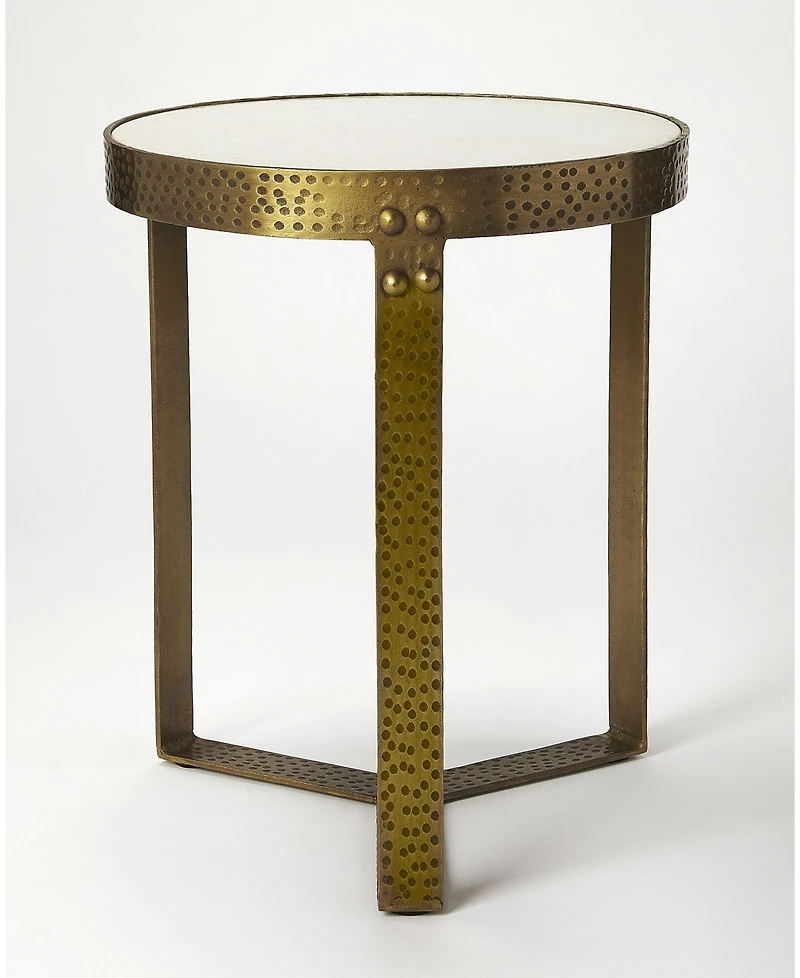 Butler Elton Marble and Metal Table