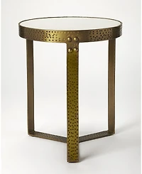 Butler Elton Marble and Metal Table