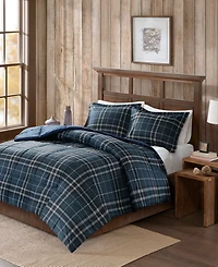 Woolrich Flint Cozy-Spun Down-Alternative Comforter Set, King
