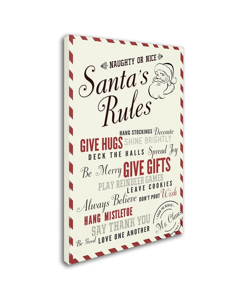 Lantern Press 'Santa Claus 1' Canvas Art - 16" x 24"