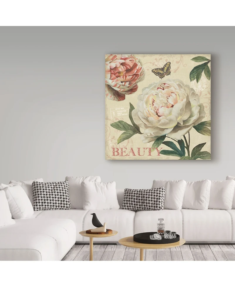 Lisa Audit 'Far and Away Ii' Canvas Art - 14" x 14"