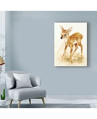 Peggy Harris 'Fawn' Canvas Art - 18" x 24"