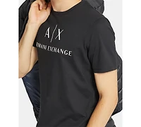 A|X Armani Exchange Men's Solid Logo T-Shirt