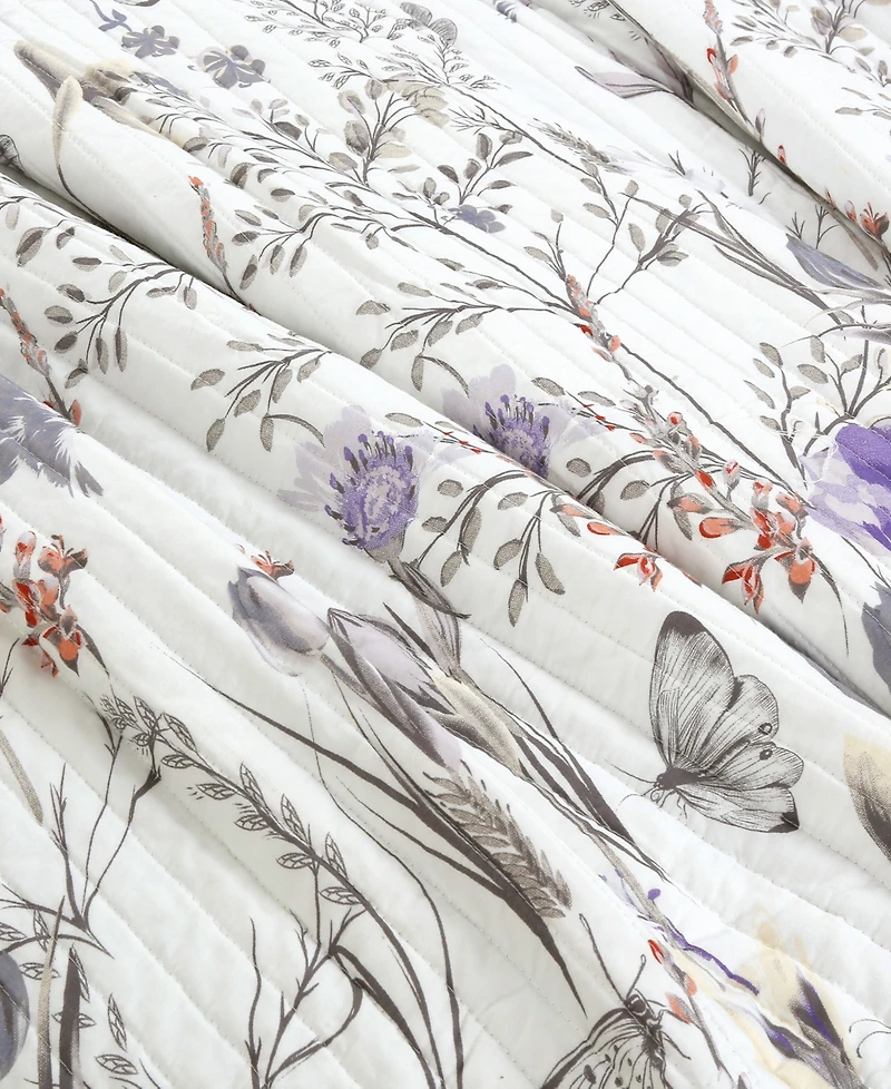 Lush Decor Adalia Reversible 3-Piece Quilt Set, Full/Queen