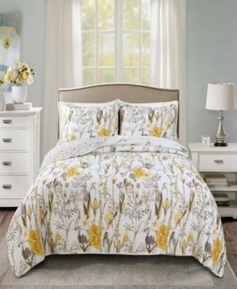 Lush Decor Adalia Reversible Quilt Sets