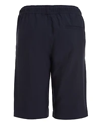 Nautica Little Boys Uniform Lowell Stretch Moisture-Wicking Jogger Shorts
