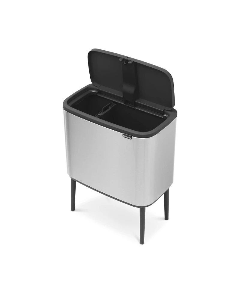 Brabantia Bo Touch Top Can, 3 + 6 Gallon