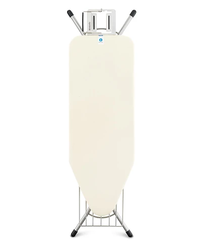 Brabantia Ironing Board C, Steam Iron Rest with Linen Rack