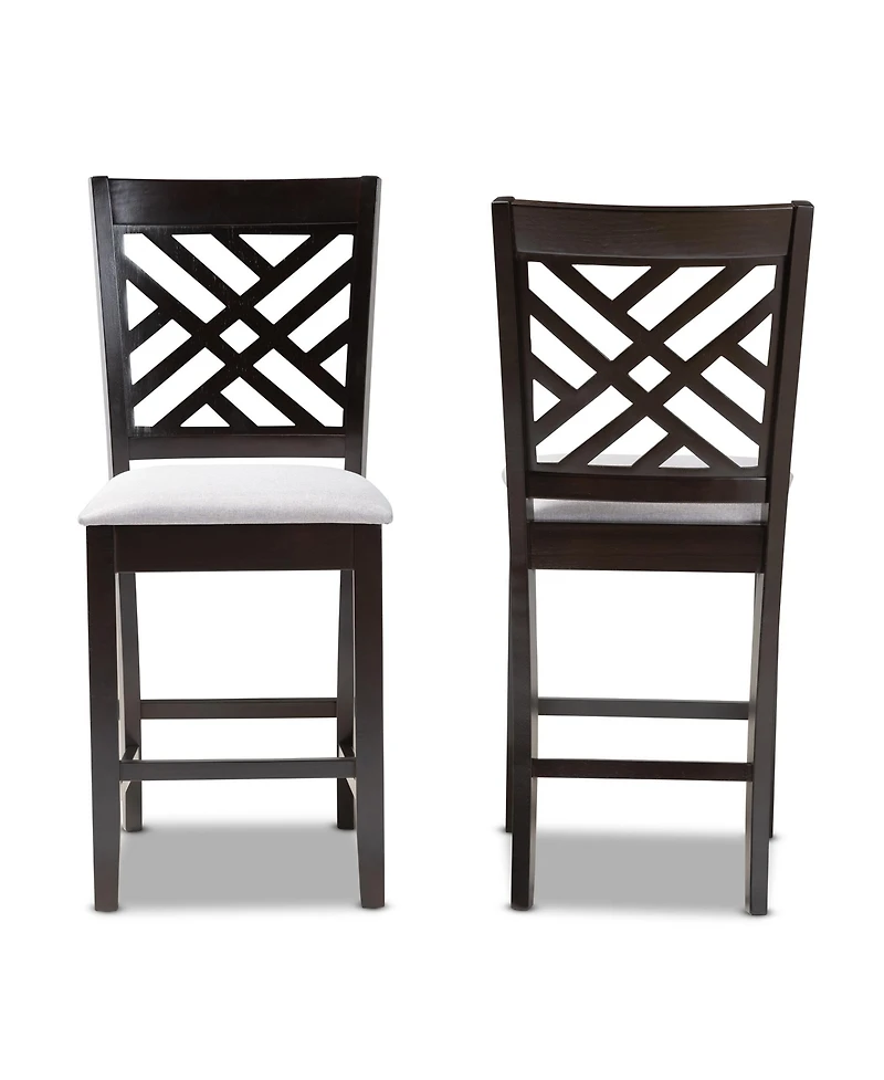 Caron Pub Chair Set, Set of 2
