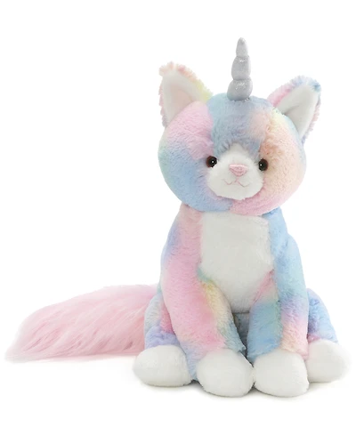 Gund Baby Boys or Girls Rainbow Shimmer Caticorn Plush Toy