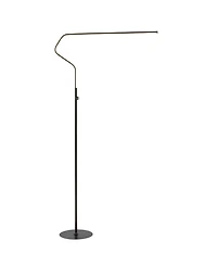 Jonathan Y Julian 65.25" Integrated Led Metal Floor Lamp