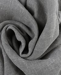 Half Price Drapes Textured Faux Linen Sheer Curtain