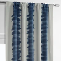Half Price Drapes Flambe Striped Room Darkening Curtain