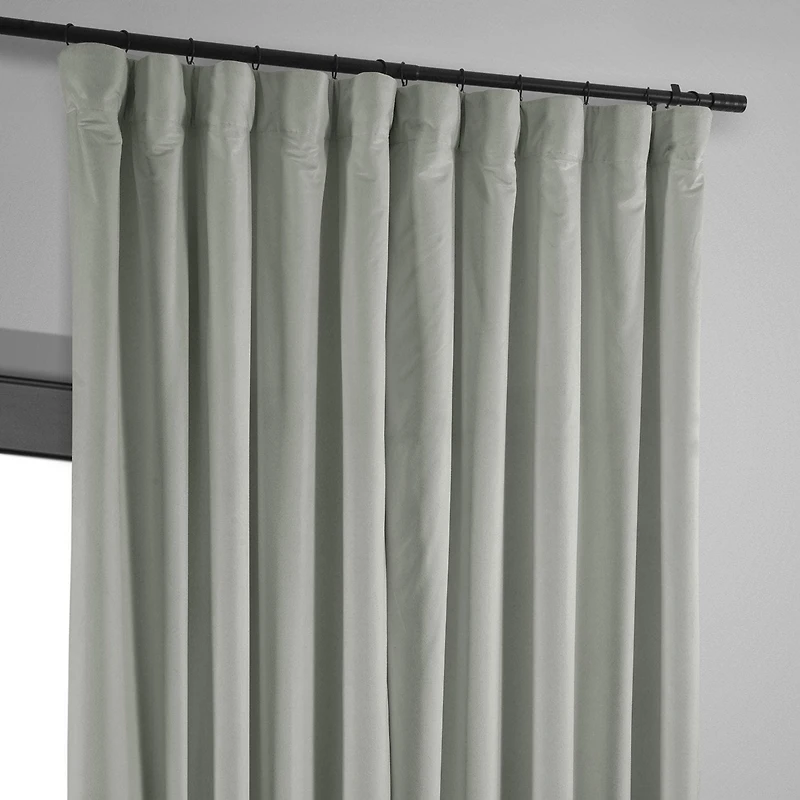 Exclusive Fabrics & Furnishings Signature Blackout Extra Wide Velvet Panel