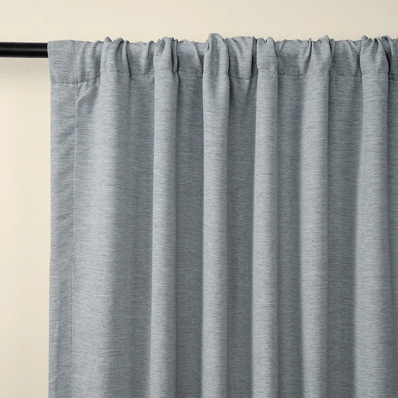 Half Price Drapes Textured Bellino Room Darkening Curtain