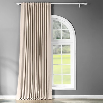Half Price Drapes Extra Wide Room Darkening Curtain